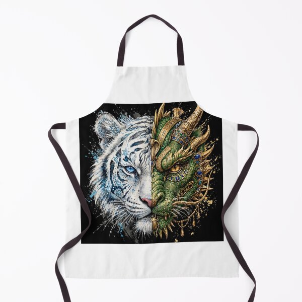 Item preview, Frost and Pharaoh - White Ice Tiger x Egyptian Gold Dragon Hybrid  designed and sold by Csaba1983.