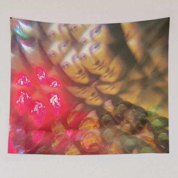 Item preview, Da Vinci Abstraction: Mona Lisa Smile - Refracted Renaissance Optical Art designed and sold by ElionSolis.