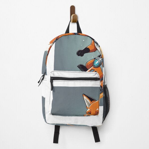 Item preview, Fox Riding a Rocket Dynamic Action Pose – Fox lover gift designed and sold by michallechowicz.
