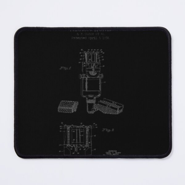 Item preview, Vintage Microphone Patent Blueprint Technical Audio Engineering Illustration | Best Gift designed and sold by LASTMAY.