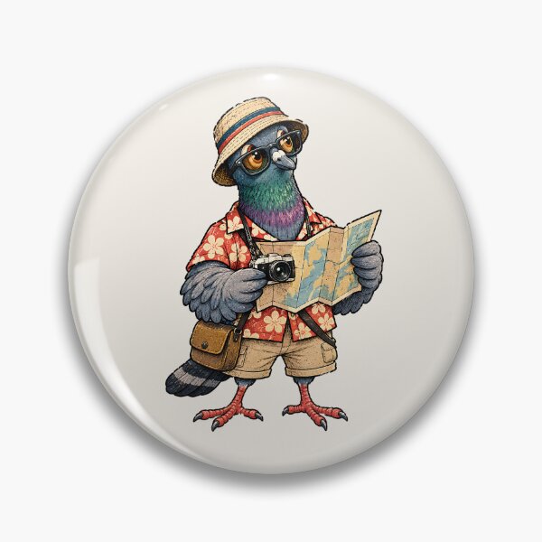 Item preview, Pigeon Tourist – Lost but Exploring designed and sold by ODIMGT.