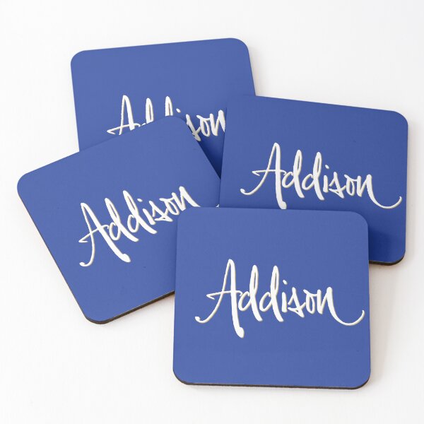 Item preview, ADDISON personalized type design designed and sold by CharlottePlaceArt.
