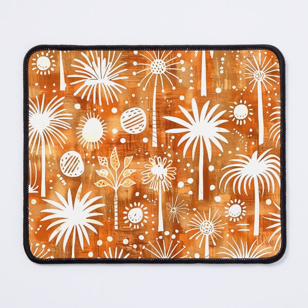 Item preview, Tropical Palm Trees Summer Vibes Earth Tones Pattern designed and sold by DEC02.