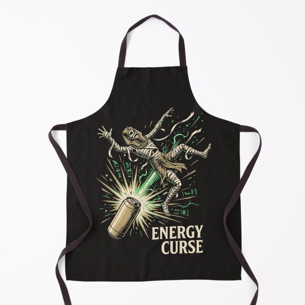 Item preview, Energy Drink Mummy Curse - Caffeine Addict Fitness Humor designed and sold by SplashTastic.