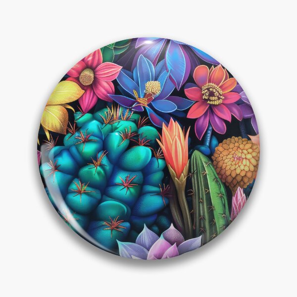Item preview, Succulent Fantasy Garden In Blue, Purple, And Yellow  designed and sold by DEC02.