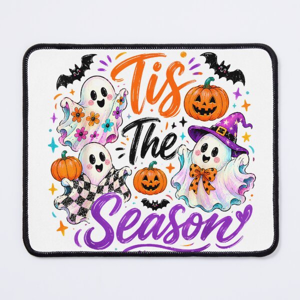 Item preview, Tis The Season Cute Ghosts Spooky Halloween T-Shirt designed and sold by KTY-NUSS.
