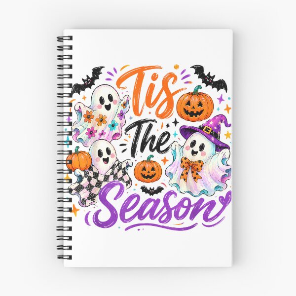 Item preview, Tis The Season Cute Ghosts Spooky Halloween T-Shirt designed and sold by KTY-NUSS.