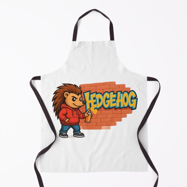 Item preview, Cool Graffiti Hedgehog Street Art Mascot designed and sold by MascotFoundry.