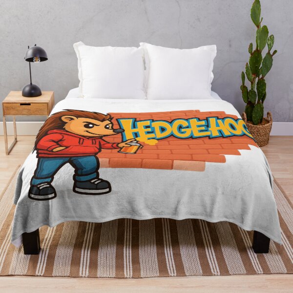 Item preview, Cool Graffiti Hedgehog Street Art Mascot designed and sold by MascotFoundry.