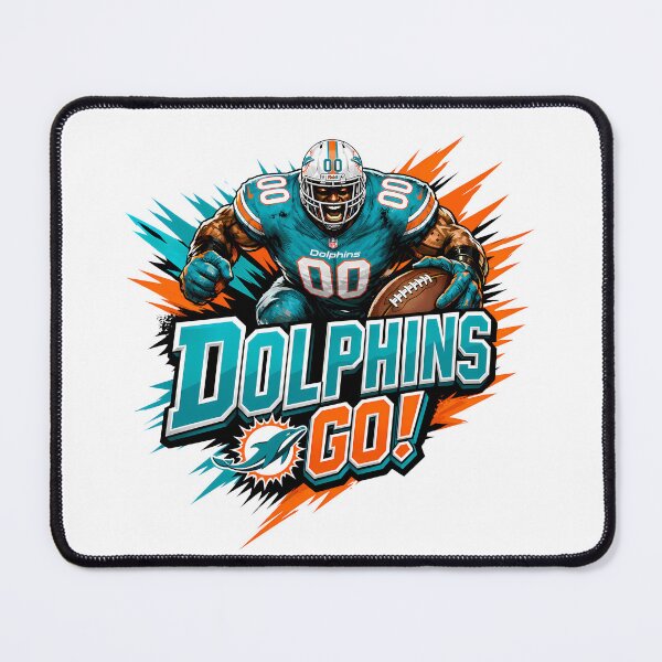 Item preview, Dolphins Go! Miami Dolphins Football Fan #0151 designed and sold by GLUVY-THEME.