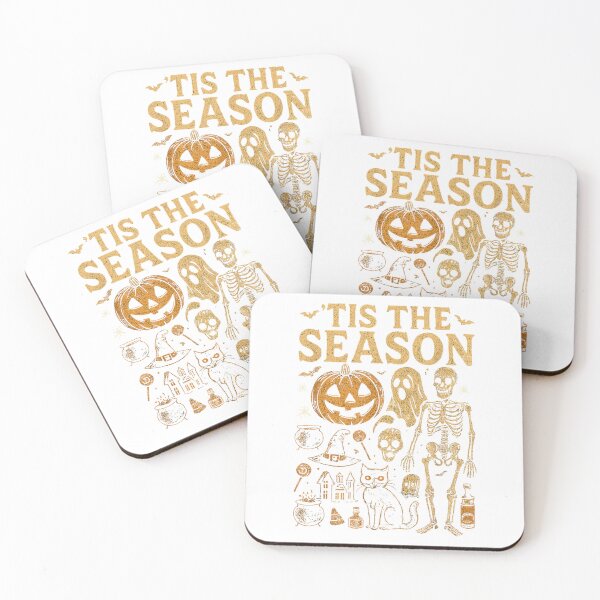 Item preview, Tis The Season Spooky Halloween Skeleton T-Shirt designed and sold by Badriiiii.