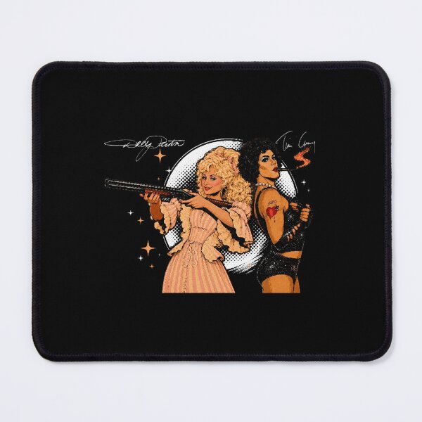 Item preview, Dolly Parton Tim Curry,  Rest In Peace Tim Curry In Loving Memory RIP Tim Curry 1946-2026 designed and sold by ScribbleWonder.