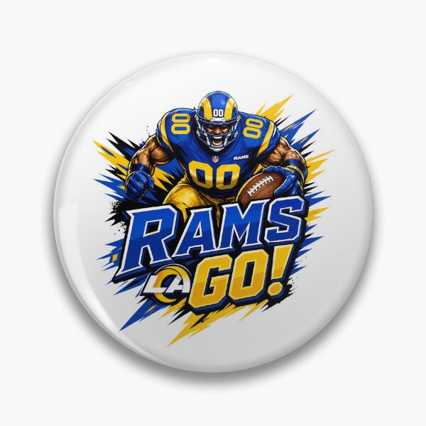 Item preview, Rams Go! Los Angeles Rams Football Fan #0153 designed and sold by GLUVY-THEME.