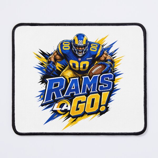 Item preview, Rams Go! Los Angeles Rams Football Fan #0153 designed and sold by GLUVY-THEME.