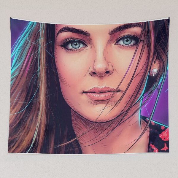 Item preview, JC Killer Stare Lgbtq+ Comic Book Art Home Wall Decor Print Poster Pride TV Series Movie Music designed and sold by Mind Space.