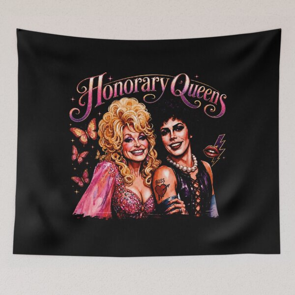 Item preview, Dolly Parton Tim Curry, Descansa en paz Tim Curry En memoria de Tim Curry 1946-2026 designed and sold by ScribbleWonder.