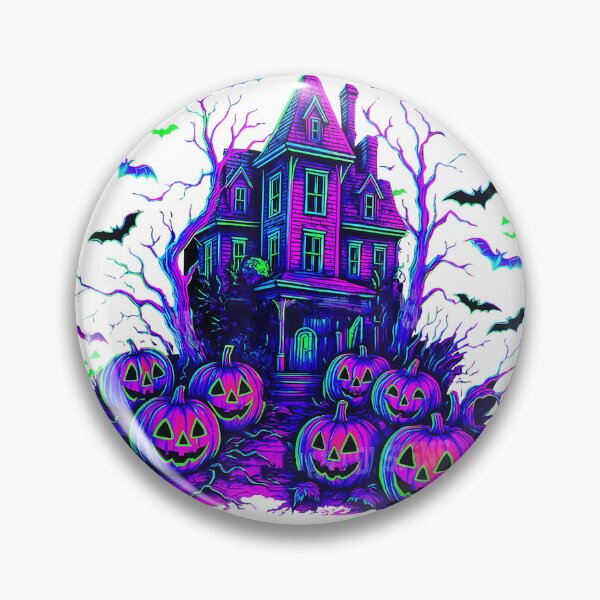 Item preview, Vintage Halloween Spooky Scene Retro Pumpkin Scary Season T-Shirt designed and sold by KTY-NUSS.