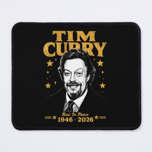 Item preview, RIP Tim Curry 1946-2026, Tim Curry and Dolly Parton, Frank N Furter Rocky Horror Picture Show, RIP Tim Curry Memorial, 1946 2026 Tim Curry Tribute designed and sold by ScribbleWonder.