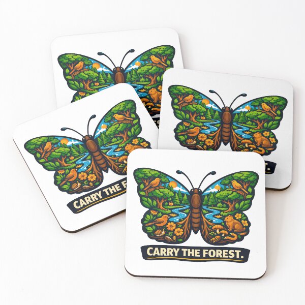Item preview, Carry The Forest Butterfly Nature Conservation designed and sold by Nuvoro Eco Awareness.