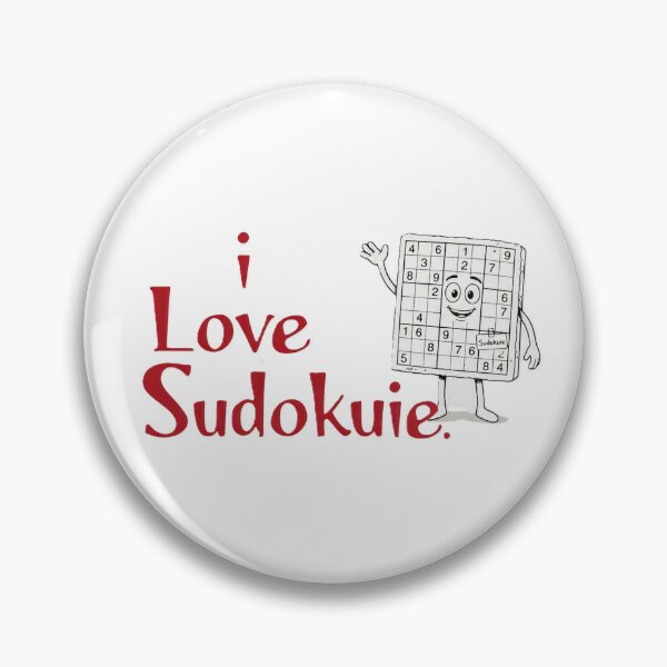 Item preview, I Love Sudokuie designed and sold by KillTheInternet.