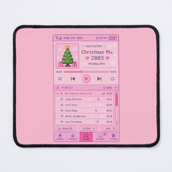 Item preview, Y2K Christmas Mix 2003 Retro Music Player designed and sold by Planthem.