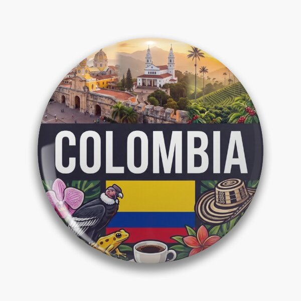 Item preview, Colombia designed and sold by StackedPixels.