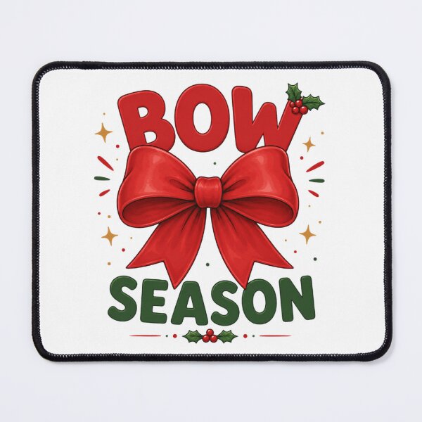 Item preview, Bow Season | Christmas Bow Holiday Design designed and sold by MotylekAnia.