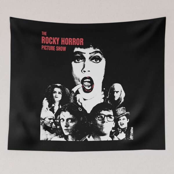 Aperçu de l'œuvre Repose en paix, Tim Curry (1946-2026), Tim Curry et Dolly Parton, Frank N. Furter, Rocky Horror Picture Show, Hommage à Tim Curry, 1946-2026 créée et vendue par ScribbleWonder.