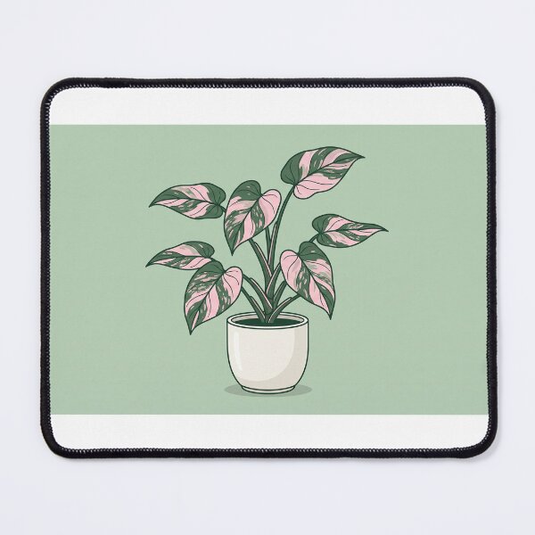 Item preview, Pink Princess Philodendron - Rare Plant Lover Minimalist Sticker designed and sold by MissoStudio.