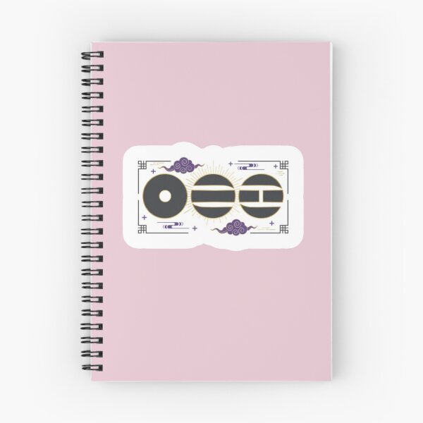 Item preview, ARIRANG BTS Logo Black Card with Purple Clouds designed and sold by Palette & Hue.
