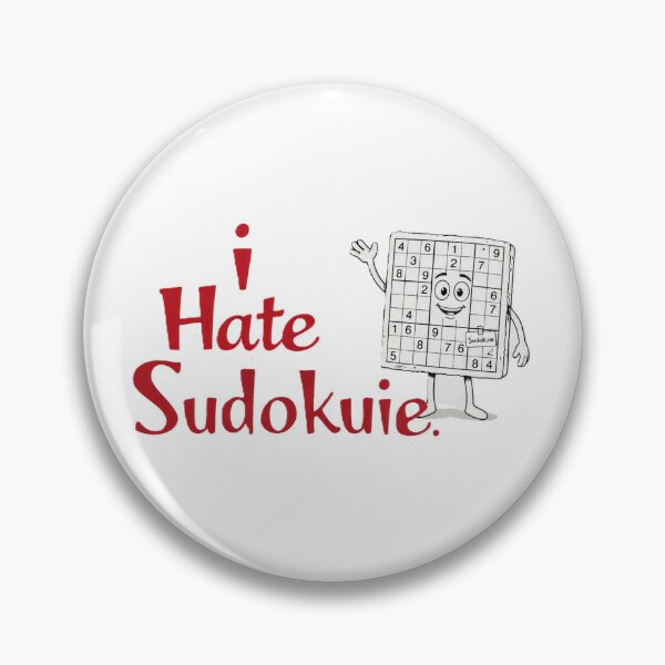 Item preview, I Hate Sudokuie designed and sold by KillTheInternet.
