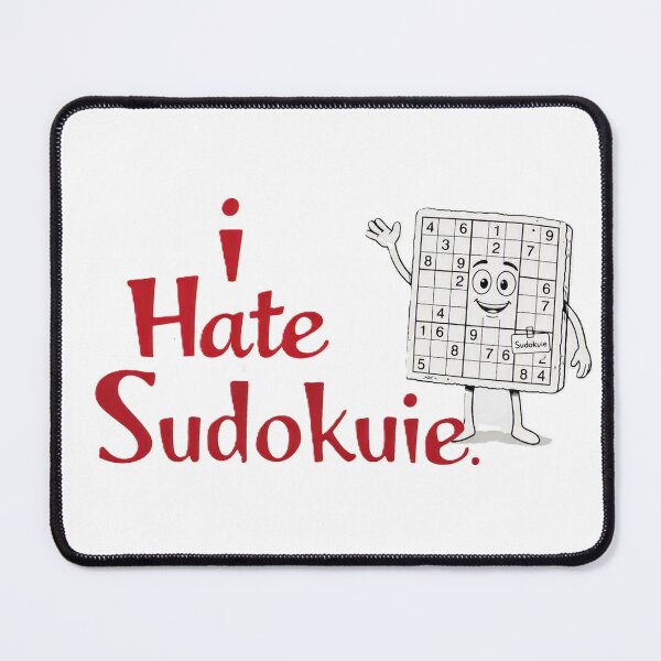 Item preview, I Hate Sudokuie designed and sold by KillTheInternet.