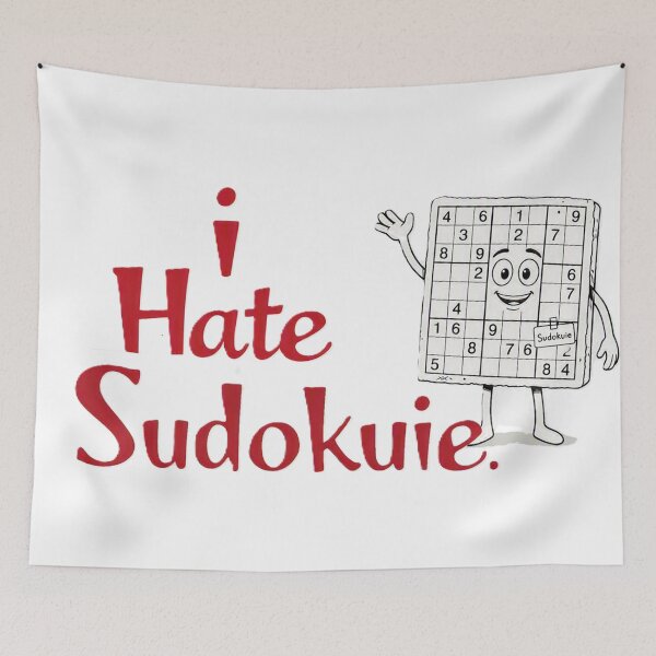 Item preview, I Hate Sudokuie designed and sold by KillTheInternet.