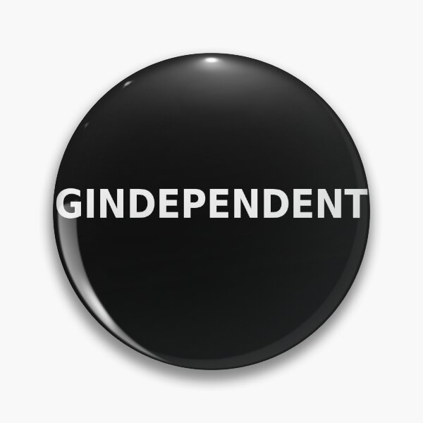Item preview, GINDEPENDENT Funny Gin Pun 4th of July Shirt designed and sold by Tarun Bisht.