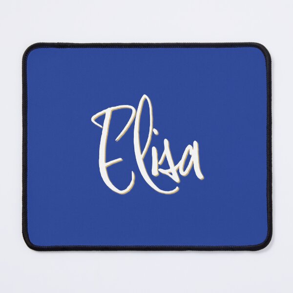 Item preview, ELISA personalized type design designed and sold by CharlottePlaceArt.
