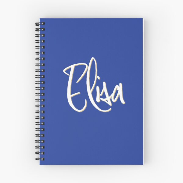 Item preview, ELISA personalized type design designed and sold by CharlottePlaceArt.