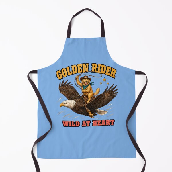 Item preview, Golden Rider – Wild at Heart Cowboy Dog designed and sold by NinaCreator.