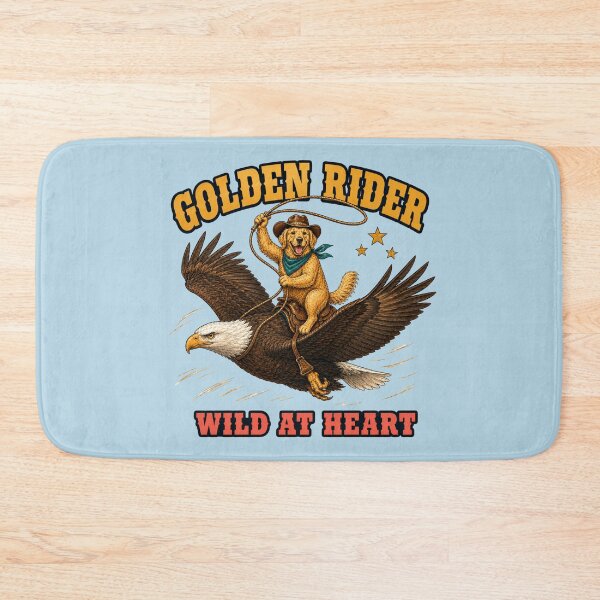 Item preview, Golden Rider – Wild at Heart Cowboy Dog designed and sold by NinaCreator.