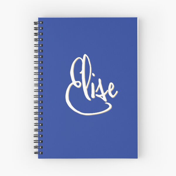 Artikelvorschau, ELISE personalisiertes Schriftdesign entworfen und verkauft von CharlottePlaceArt.