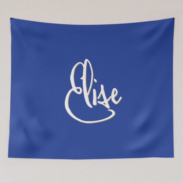 Item preview, ELISE personalized type design designed and sold by CharlottePlaceArt.