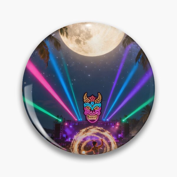 Item preview, Full Moon Party – Koh Phangan Thailand | Neon Tropical Beach Festival designed and sold by Spirit of Siam.