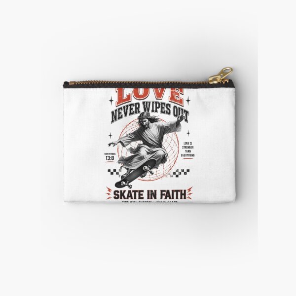 Item preview, Love Never Wipes Out Jesus Skateboarding designed and sold by Noirvasca.