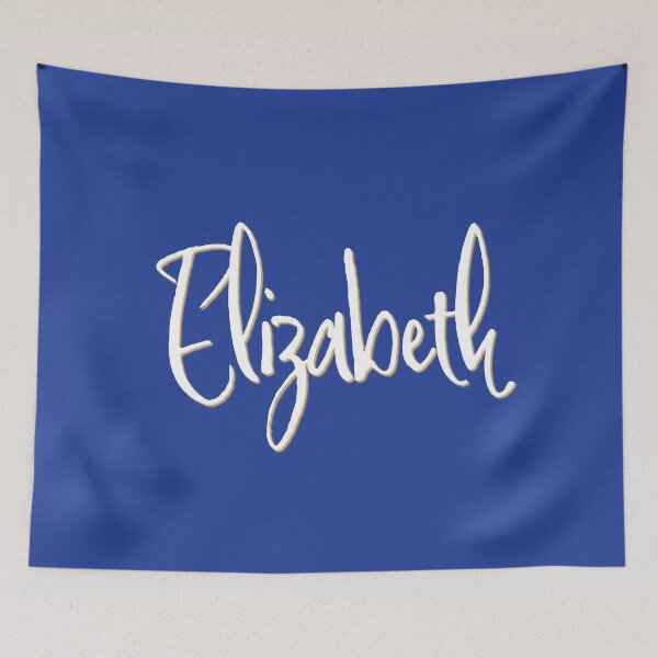 Item preview, ELIZABETH personalized type design designed and sold by CharlottePlaceArt.