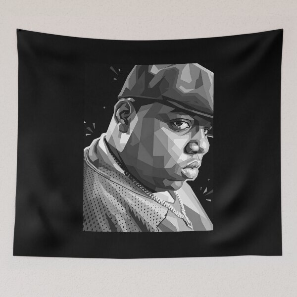 Item preview, Biggie Smalls Grayscale designed and sold by varkicermanas.