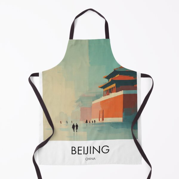 Item preview, Beijing Forbidden City, Colorful Pastel Decor designed and sold by MarkedArtPrints.