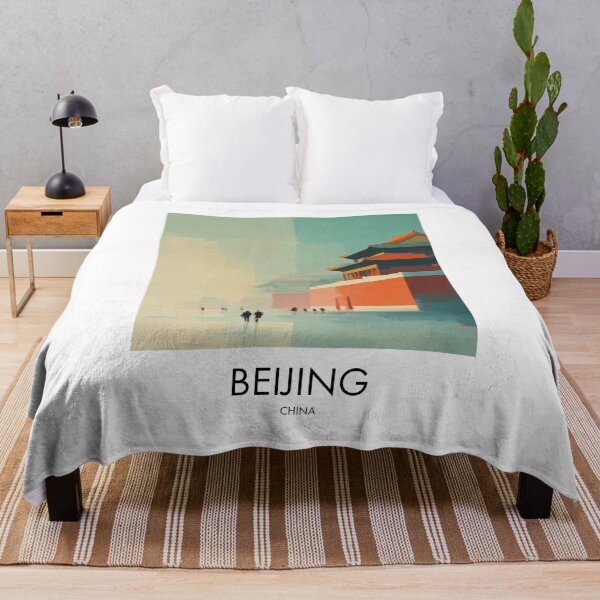 Item preview, Beijing Forbidden City, Colorful Pastel Decor designed and sold by MarkedArtPrints.