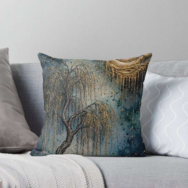 Item preview, Art13_Golden_Weeping_Willow_NAVY designed and sold by Atillasanati.