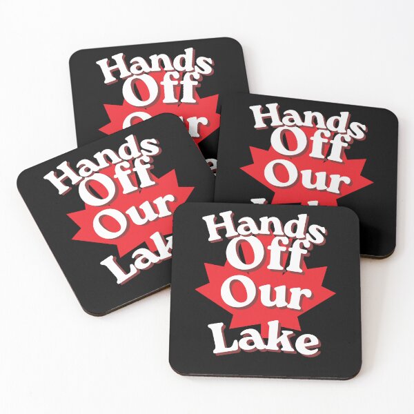 Item preview, Hands off our lake! designed and sold by 2Cheesy4U.