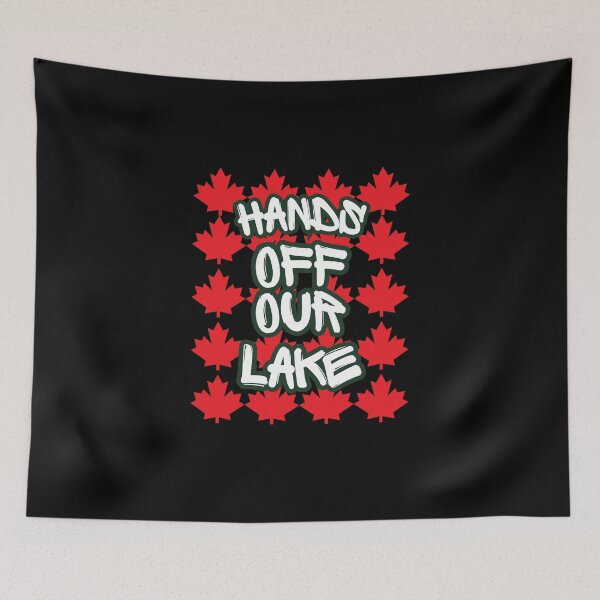 Item preview, Hands off our lake! designed and sold by 2Cheesy4U.