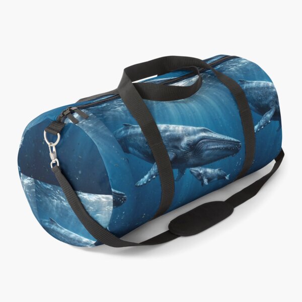 Item preview, Blue Whale Family  designed and sold by AwesomeDigiShop.